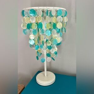 Pottery Barn Teen Capiz Shell Table Lamp